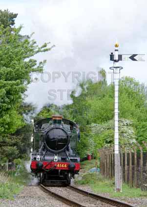 Purchase photo of 4144 2-6-2T at Didcot