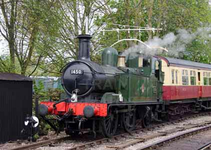Purchase photo of 1450 0-4-2T at Didcot