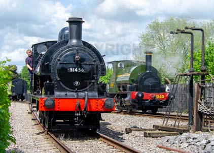 Purchase photo of 51456 L & YR 752 &  1340 TROJAN at Didcot