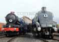 Photograph of SIR NIGEL GRESLEY - 6023 KING EDWARD II &  60007 SIR NIGEL GRESLEY at Didcot on 05/04/14