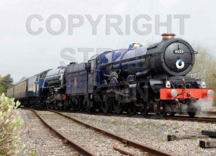 Purchase posters of 6023 KING EDWARD II &amp;  60163 TORNADO