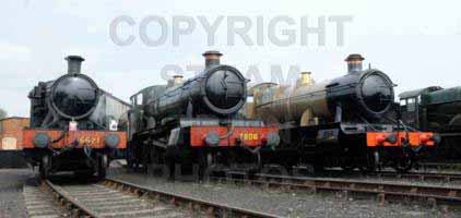 Purchase posters of 5521 2-6-2T,  7808 COOKHAM MANOR &amp;  5322 2-6-0 Tender Locomotive