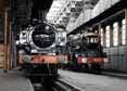 Photograph of 0-6-0PT - 3738 0-6-0PT &  5029 NUNNEY CASTLE at Didcot on 05/05/10