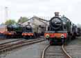 Photograph of COOKHAM MANOR - 7808 COOKHAM MANOR,  5322 2-6-0 Tender Locomotive &  5900 HINDERTON HALL at Didcot on 05/05/10