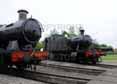 Photograph of 2-6-2T - 6697 0-6-2T &  6106 2-6-2T at Didcot on 05/05/10