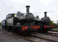 Photograph of 0-4-2T - 4866 0-4-2T &  1450 0-4-2T at Didcot on 05/05/10