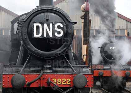 Purchase photo of 3822 2-8-0 at Didcot