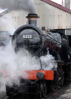 Purchase photo of 5322 2-6-0 Tender Locomotive at Didcot
