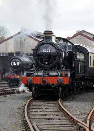 Purchase photo of 5322 2-6-0 Tender Locomotive at Didcot