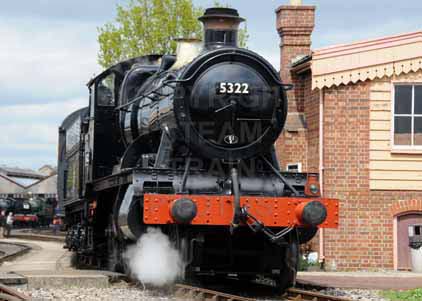 Purchase photo of 5322 2-6-0 Tender Locomotive at Didcot