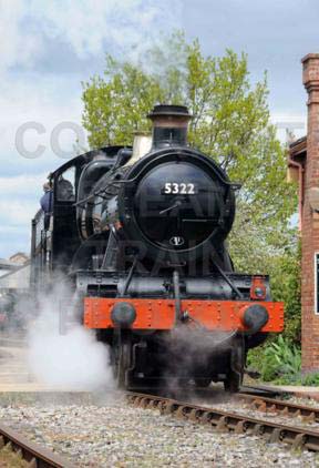 Purchase posters of 5322 2-6-0 Tender Locomotive