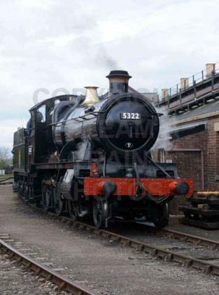 Purchase posters of 5322 2-6-0 Tender Locomotive