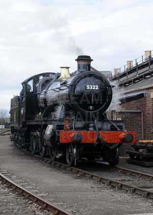 Purchase photo of 5322 2-6-0 Tender Locomotive at Didcot