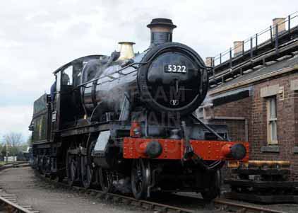 Purchase photo of 5322 2-6-0 Tender Locomotive at Didcot
