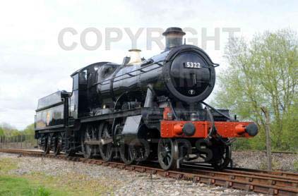 Purchase posters of 5322 2-6-0 Tender Locomotive