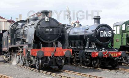 Purchase posters of 31806 U &amp;  3822 2-8-0
