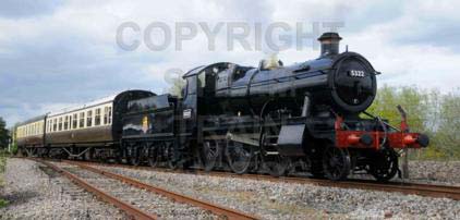 Purchase posters of 5322 2-6-0 Tender Locomotive