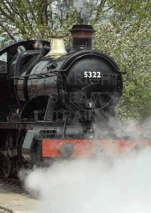 Purchase photo of 5322 2-6-0 Tender Locomotive at Didcot
