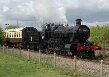 Purchase photo of 5322 2-6-0 Tender Locomotive at Didcot