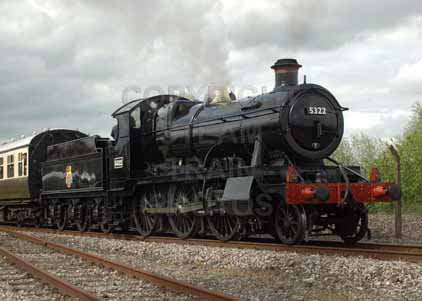 Purchase photo of 5322 2-6-0 Tender Locomotive at Didcot