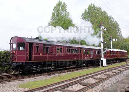 Purchase photo of 93 Steam Railmotor &  92 Autotrailer at Didcot