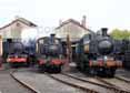 Photograph of 0-4-2T - 6023 KING EDWARD II,  1466 0-4-2T &  3650 0-6-0PT at Didcot on 05/05/14