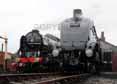 Photograph of SIR NIGEL GRESLEY - 60163 TORNADO &  60007 SIR NIGEL GRESLEY at Didcot on 06/04/14