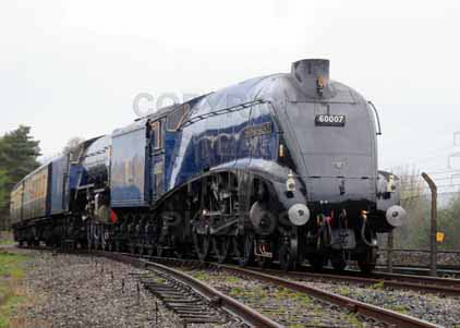 Purchase photo of 60007 SIR NIGEL GRESLEY &  60163 TORNADO at Didcot
