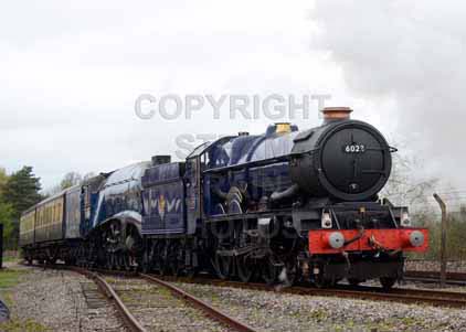 Purchase photo of 6023 KING EDWARD II &  60007 SIR NIGEL GRESLEY at Didcot