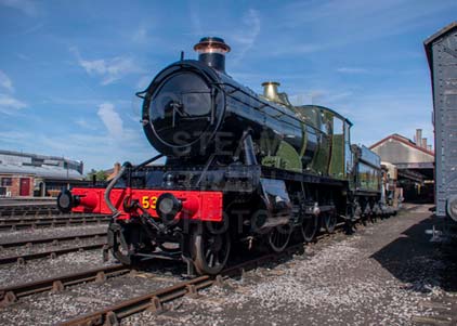 Purchase photo of 5322 2-6-0 Tender Locomotive at Didcot