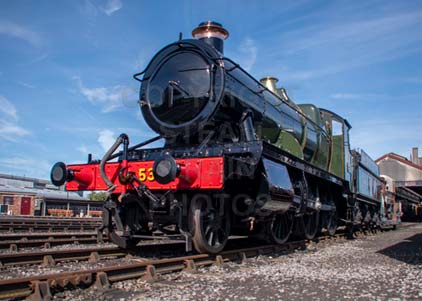 Purchase photo of 5322 2-6-0 Tender Locomotive at Didcot