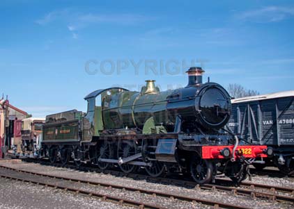 Purchase photo of 5322 2-6-0 Tender Locomotive at Didcot