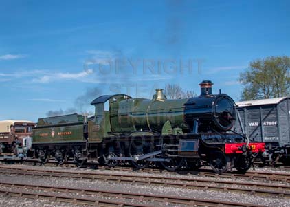 Purchase photo of 5322 2-6-0 Tender Locomotive at Didcot