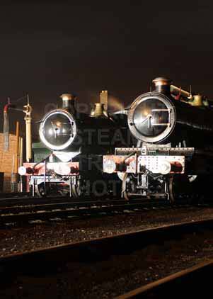 Purchase photo of Engines At Night at Didcot