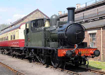 Purchase photo of 4866 0-4-2T at Didcot