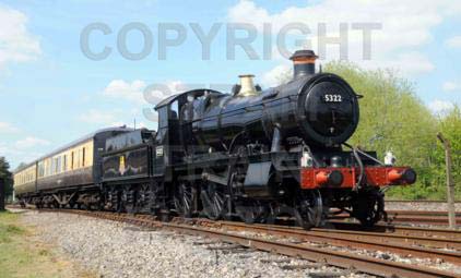 Purchase posters of 5322 2-6-0 Tender Locomotive