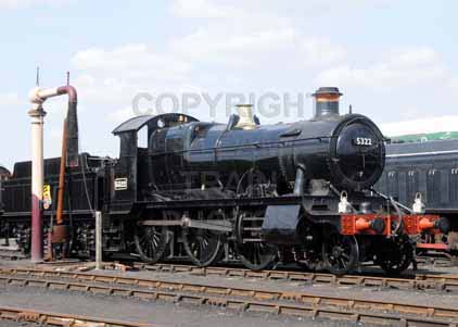 Purchase photo of 5322 2-6-0 Tender Locomotive at Didcot