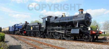 Purchase posters of 5322 2-6-0 Tender Locomotive &amp;  6023 KING EDWARD II