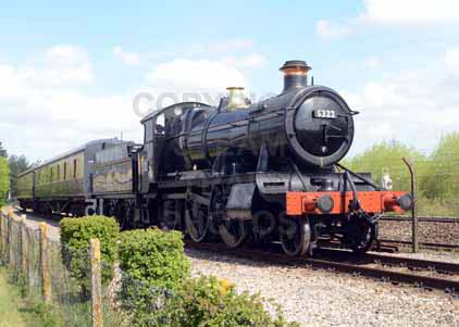 Purchase photo of 5322 2-6-0 Tender Locomotive at Didcot