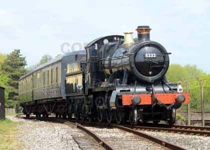 Purchase photo of 5322 2-6-0 Tender Locomotive at Didcot