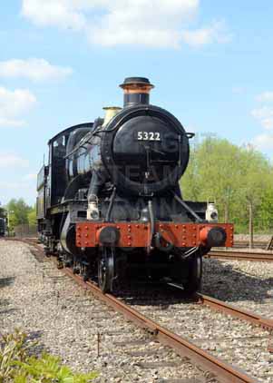Purchase photo of 5322 2-6-0 Tender Locomotive at Didcot