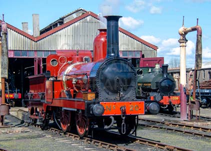Purchase photo of 20 FURNESS RAILWAY 20 &  1338 0-4-0ST at Didcot