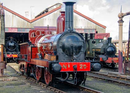 Purchase photo of 20 FURNESS RAILWAY 20 &  1338 0-4-0ST at Didcot