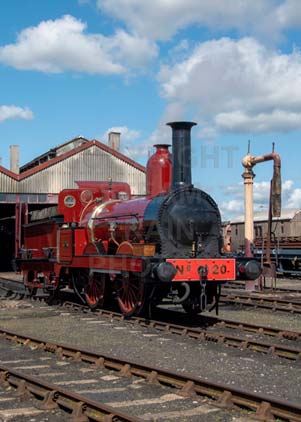 Purchase photo of 20 FURNESS RAILWAY 20 at Didcot