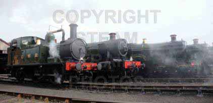 Purchase posters of 1450 0-4-2T &amp;  7827 LYDHAM MANOR