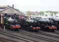 Photograph of HINDERTON HALL - 7827 LYDHAM MANOR,  3717 CITY OF TRURO &  5900 HINDERTON HALL at Didcot on 07/05/10