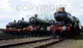 Poster ofSteam Images - Great Western Line Up at Didcot on 07/05/10