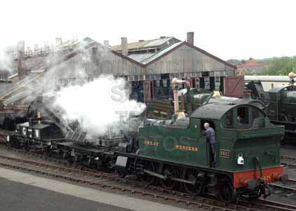 Purchase photo of 5521 2-6-2T at Didcot