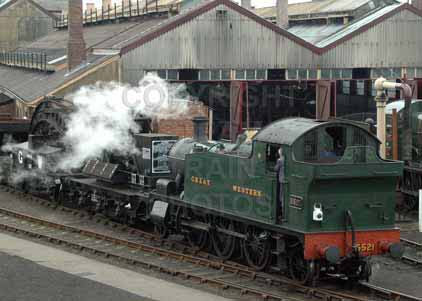 Purchase photo of 5521 2-6-2T at Didcot
