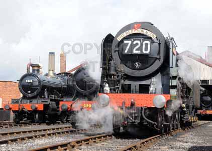 Purchase photo of 70000 BRITANNIA at Didcot